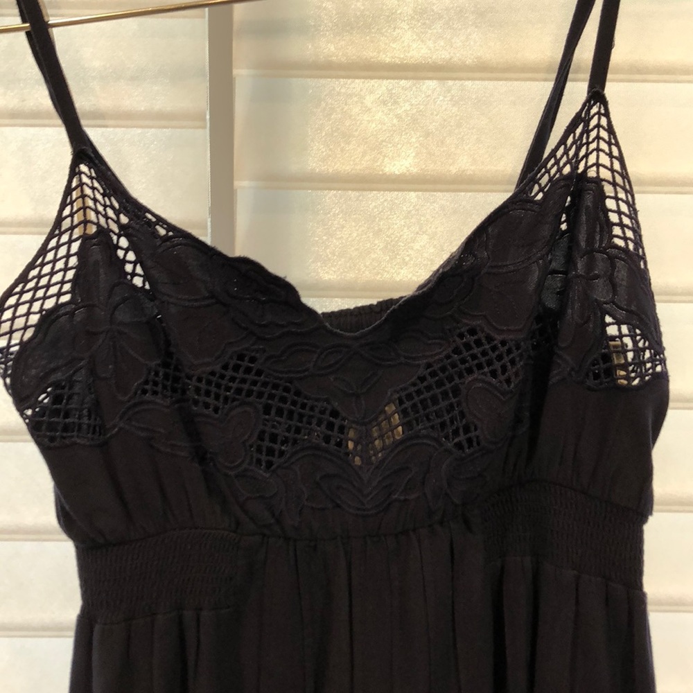 Love Cultur Navy Blue mini strap summer dress